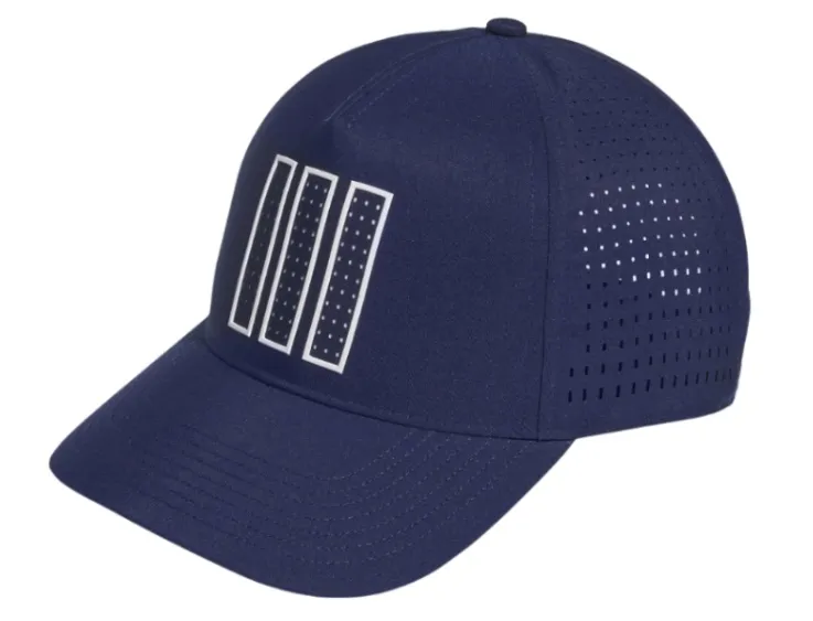 [KF6714] Adidas Golf Cap | Tour 3 Stripe | Navy