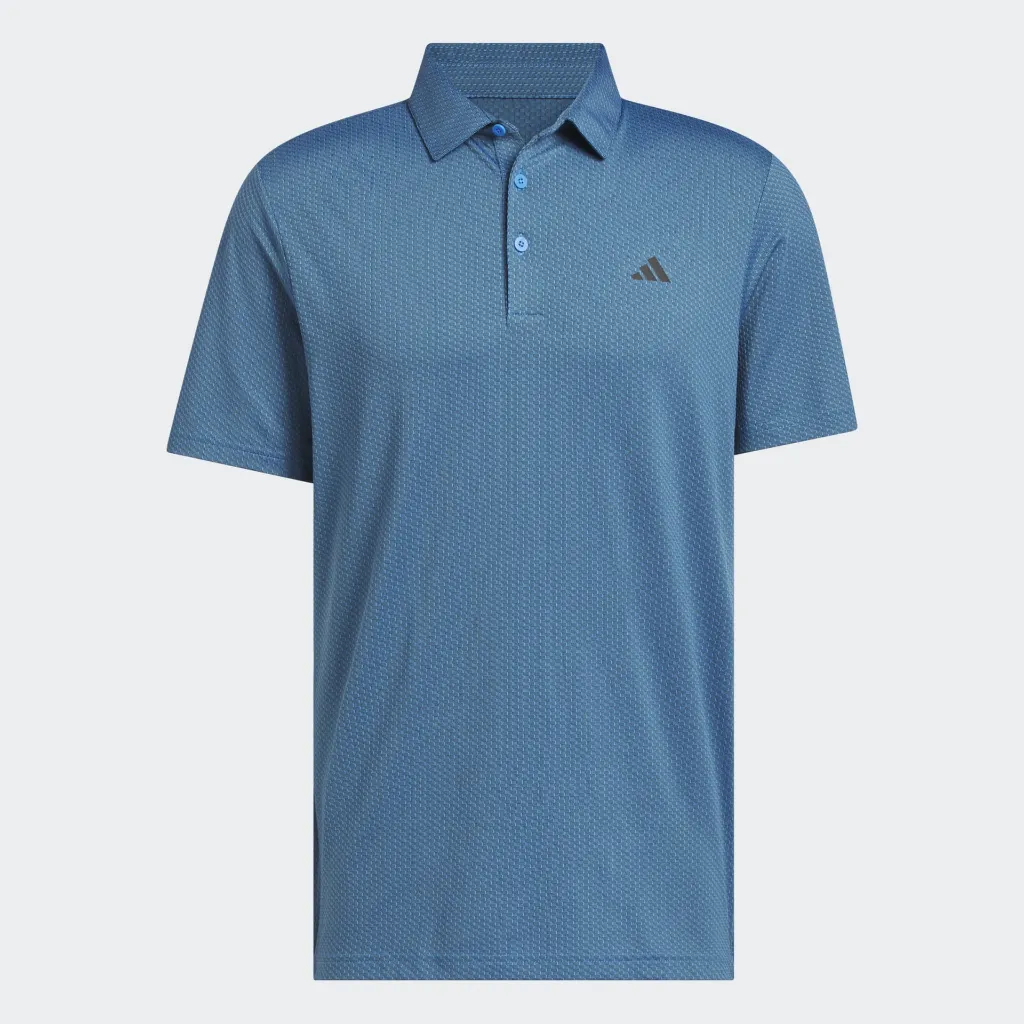[KB6795S] Adidas Mens Golf Shirt | Performance Textured Polo | 45 (S)
