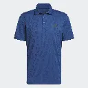 Adidas Mens Golf Shirt | Ultimate365 Textured Jacquard | Dark Blue