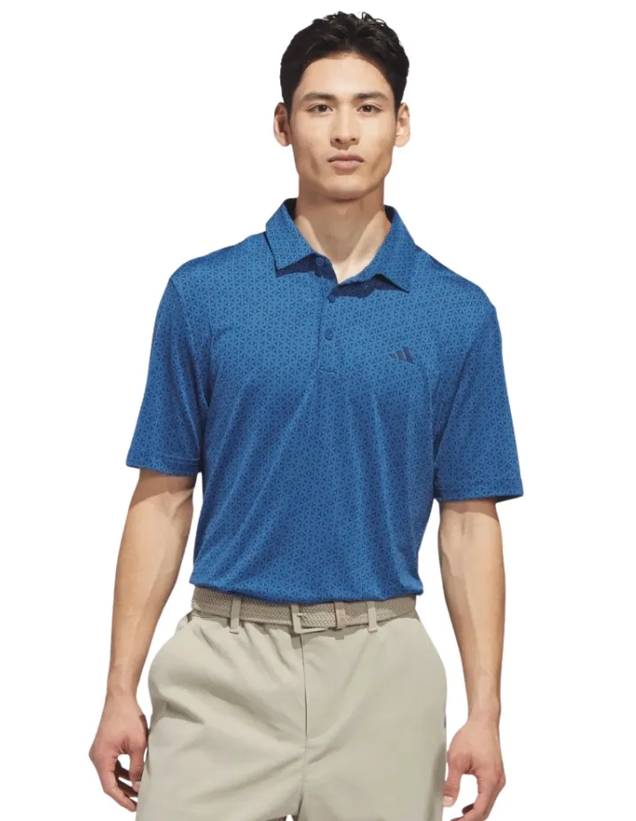 Adidas Men's Golf Shirt | Ultimate365 Mesh Print Polo | 74