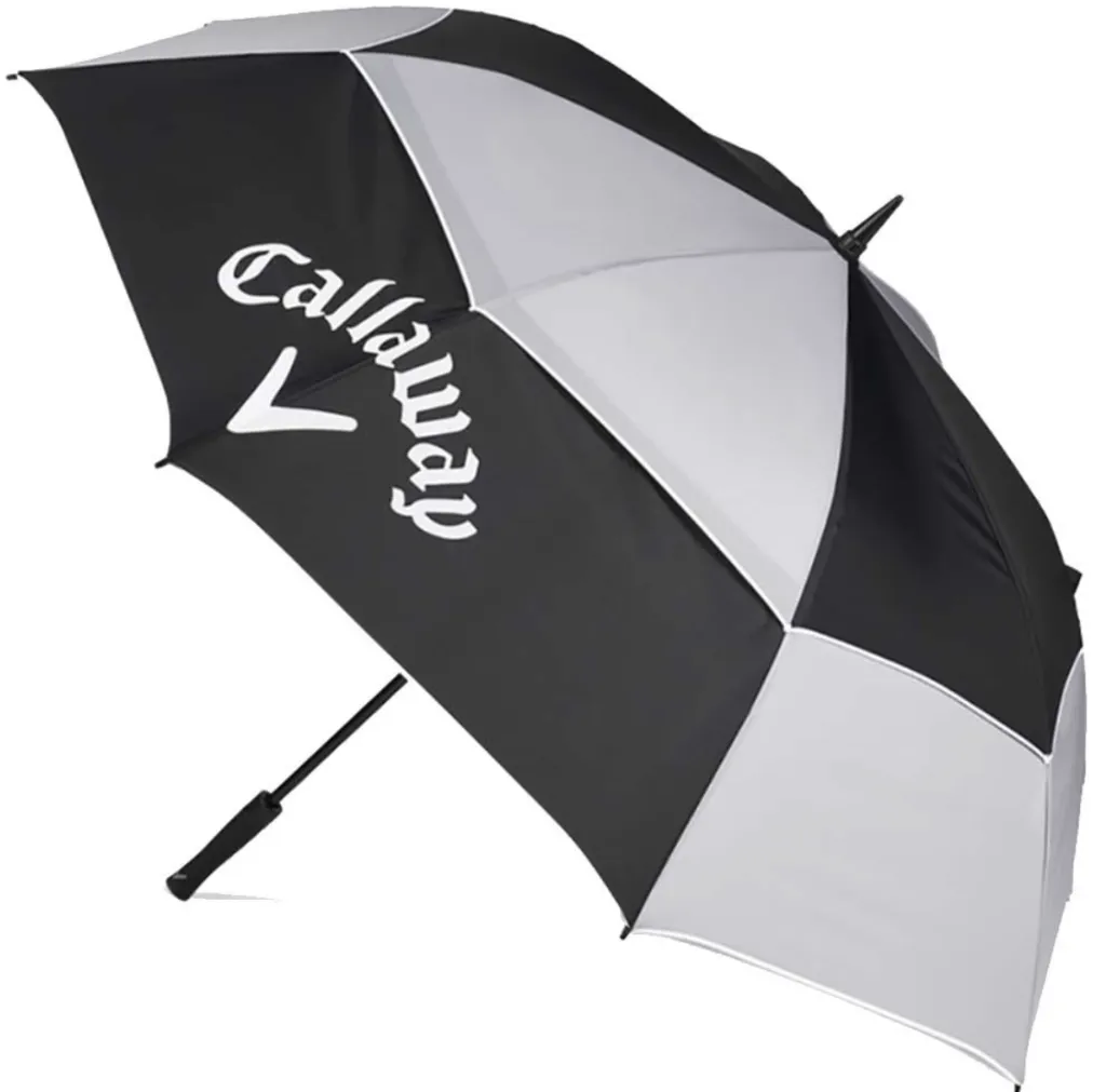 [3300050G-107] Callaway Umbrella | Double UV 64 | Black-Silver
