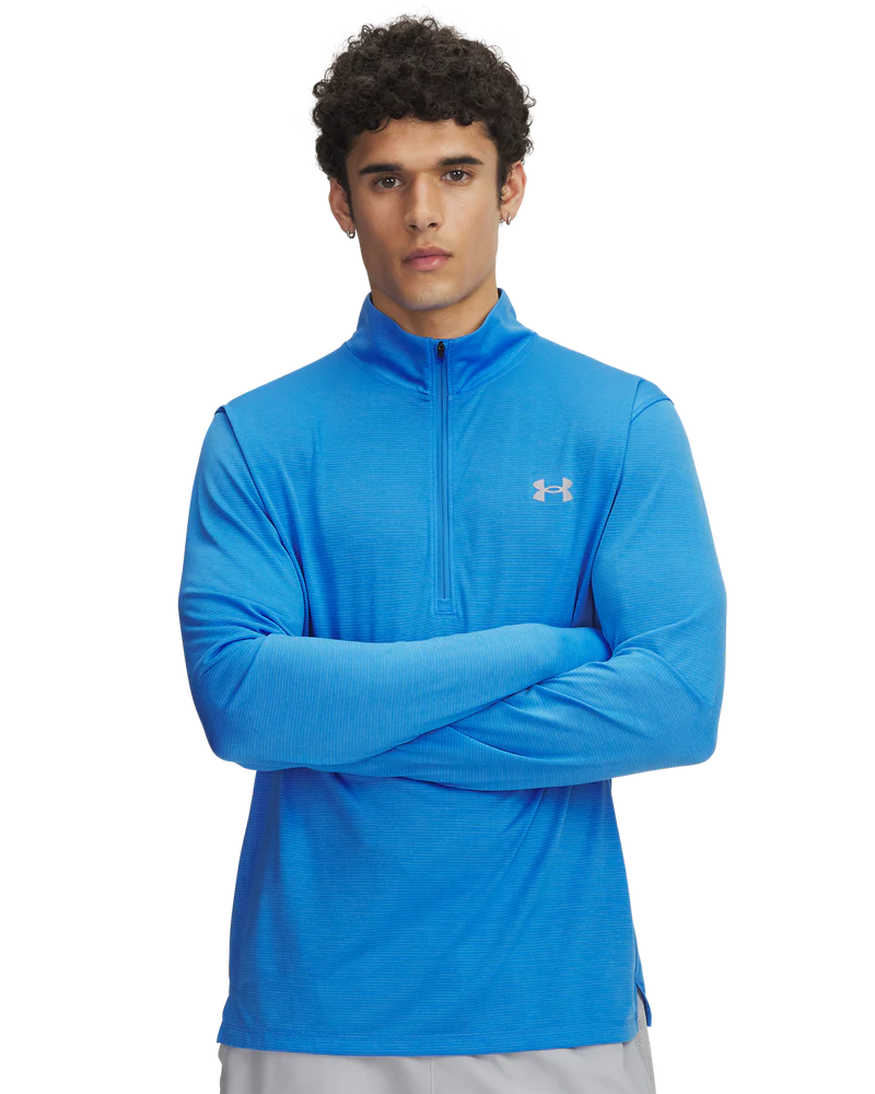 [6005671-587-SM] Under Armour Men's Golf Jersey | Drive SweaterFleece | Jasper Blue (S)