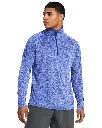 Under Armour Mens Jersey | Tech 2.0 1-2 Zip | Royal
