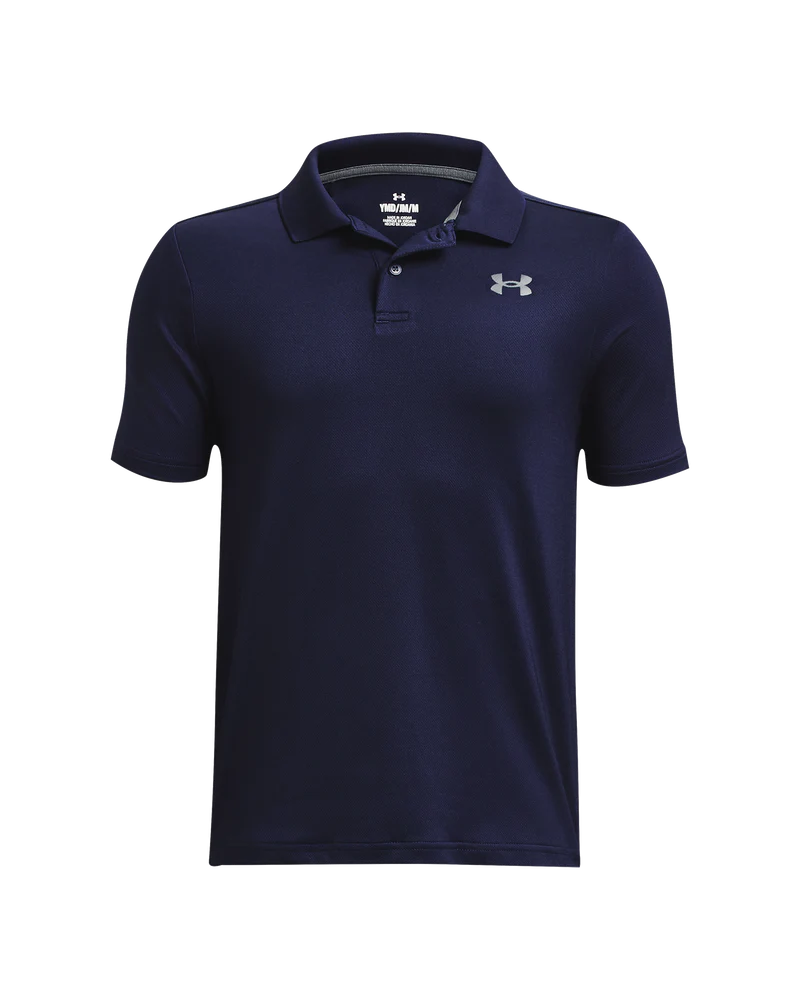 Under Armour Junior Golf Shirt | Performance Polo | Midnight Navy