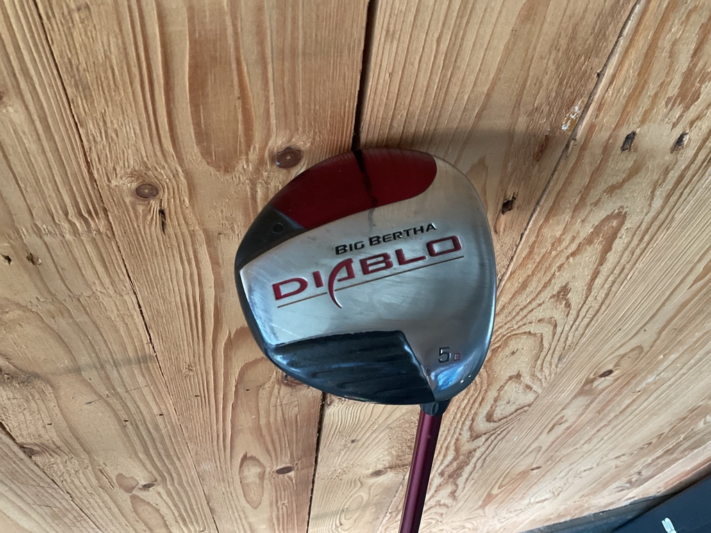 [SEC1631-TI-00154] PRELOVED CALLAWAY GOLF CLUBS | FAIRWAY WOODS | BIG BERTHA DIABLO #5 WOOD RH
