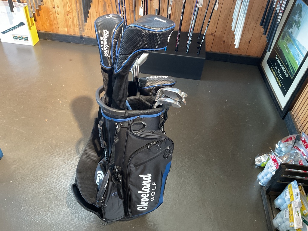 [SEC1636-TI-00156] PRELOVED CLEVELAND GOLF CLUBS | IRONS | MEN’S PACKAGE SET RH