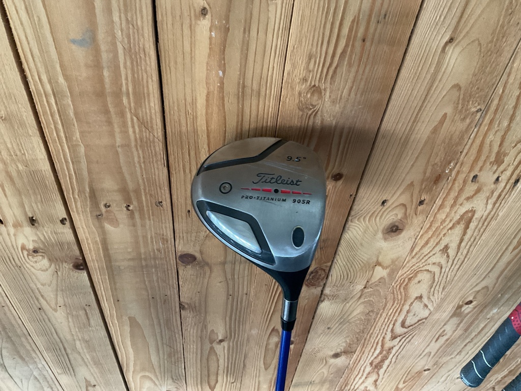 PRELOVED TITLEIST GOLF CLUBS | DRIVERS | PRO TITANIUM 905R 9.5 DEG TOUR AD SHAFT RH