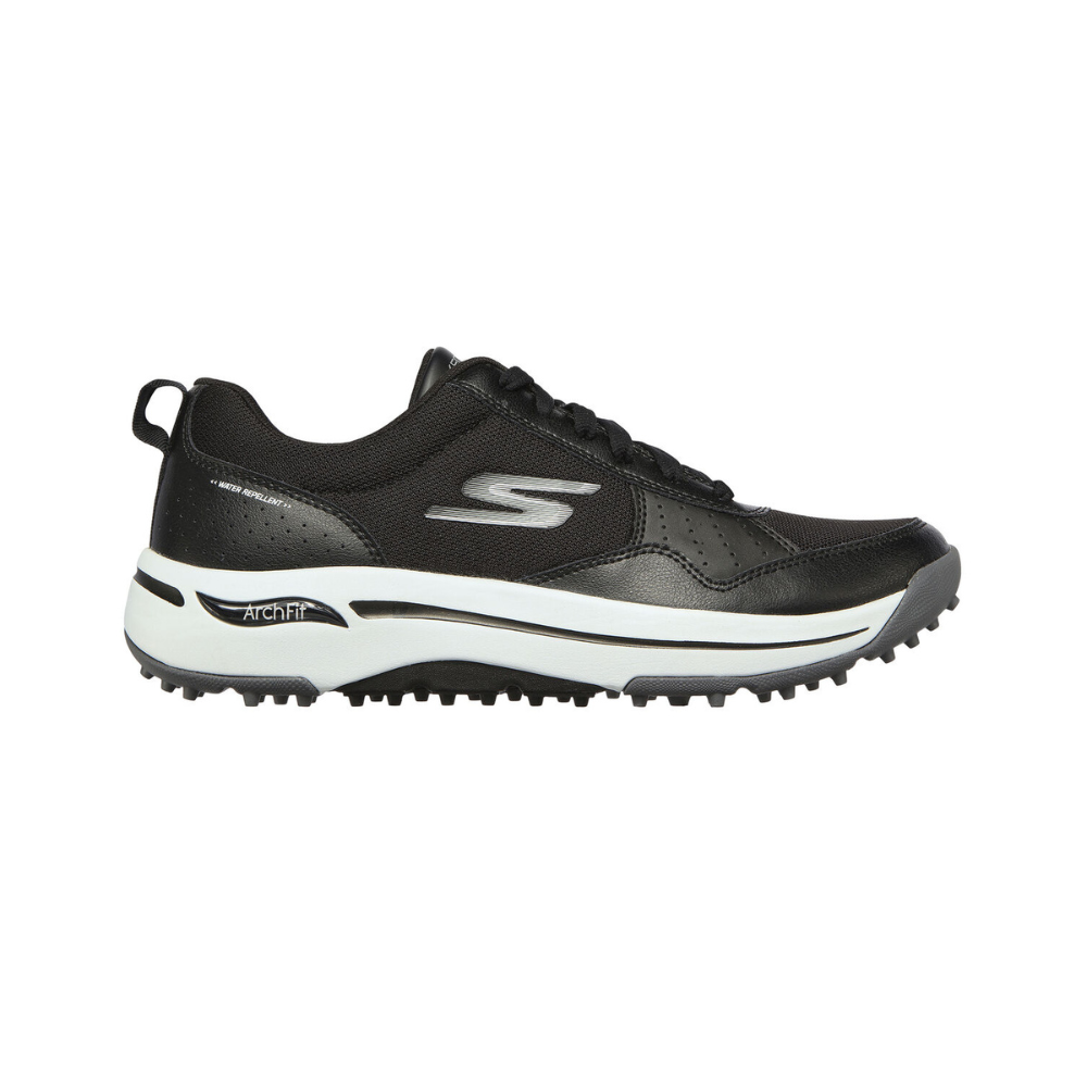 Skechers Mens Golf Shoes | Arch Fit | Black-White