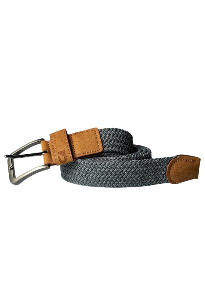 [CAWMB02] Custom Men's Apparel Golf Belt | Woven (Navy)