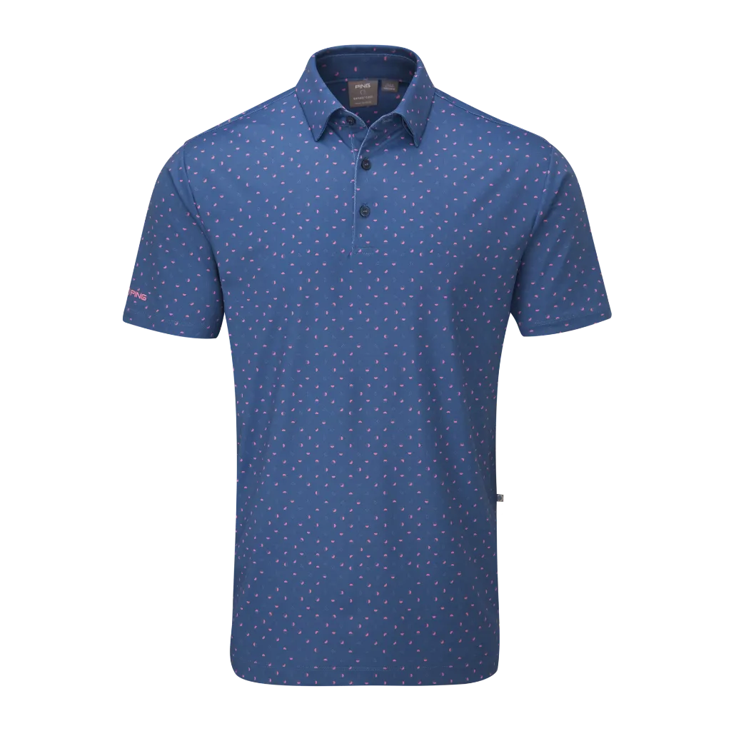 Ping Men`s Golf Shirts | Ephron Polo | Stellar Multi
