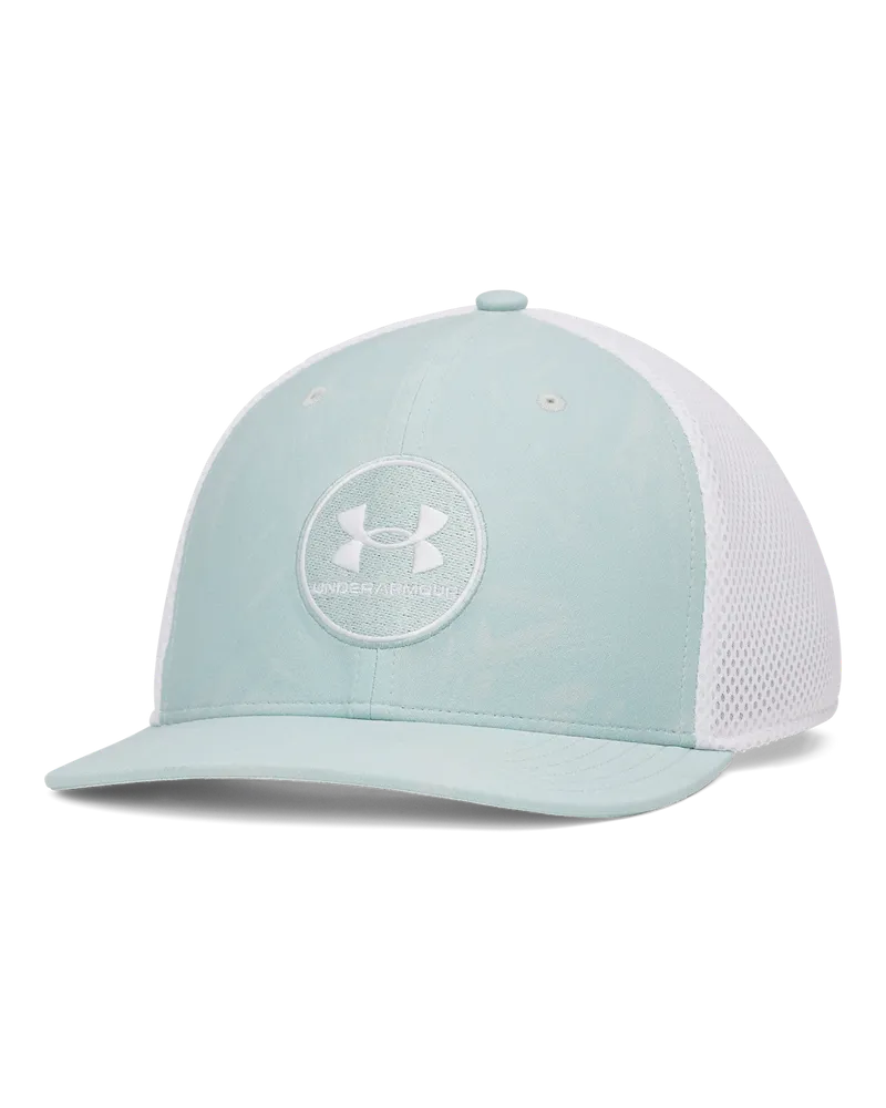 [1389887-069-L/XL] Under Armour Mens Cap | M Drive MID Stretch Fit (Titanium, L/XL)