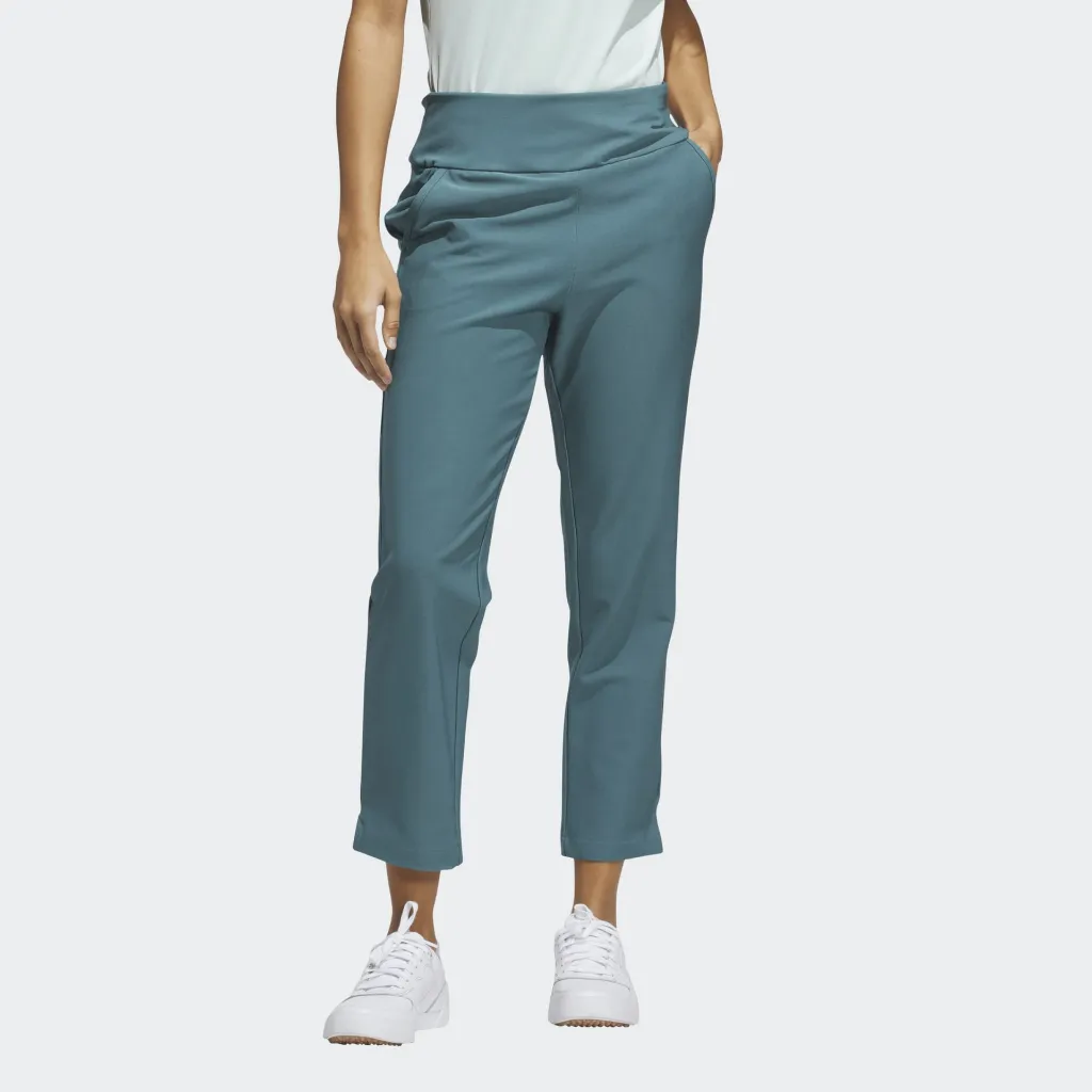 [HOS-1301] Adidas Womens Golf Pants | Ankle | Collegiate Green (S)