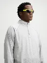 Oakley Mens Golf Pullover | Platform | Quarter Zip | Cement