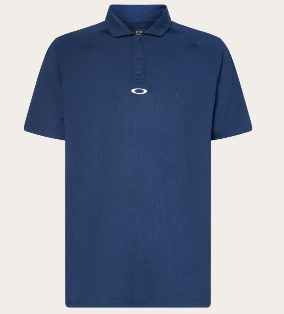 Oakley Mens Golf Shirt | Iconic SS Polo | Abyss