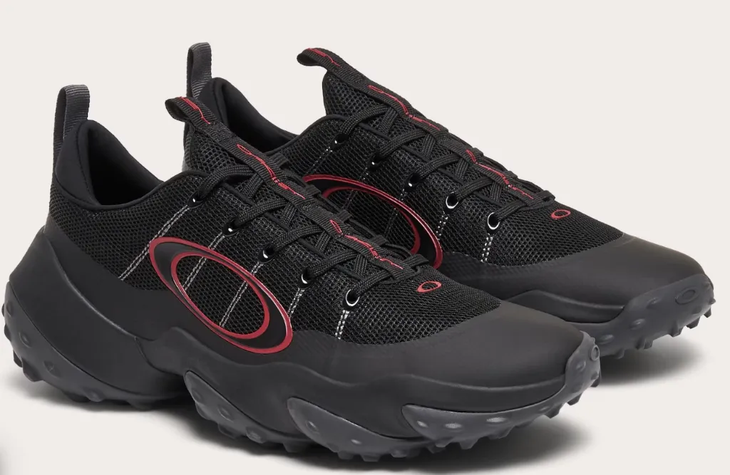 [FOF100538-02E7.0] Oakley Mens Golf Shoes | Edge Flex | Blackout (UK6)