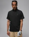Nike Mens Golf Shirt | Jordan Dri-Fit Polo | Sail-Black