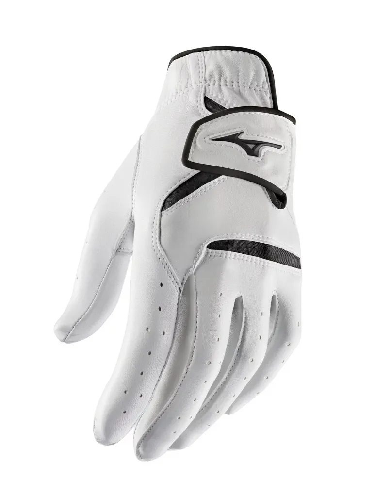 [3000121-01] Mizuno Mens Golf Gloves | Leather JPX 26 | White (Left, S)