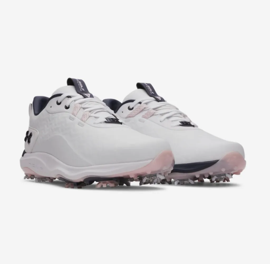 [6006119-100-9] Under Armour Mens Golf Shoes | Drive Pro Clone LE | White (UK8)