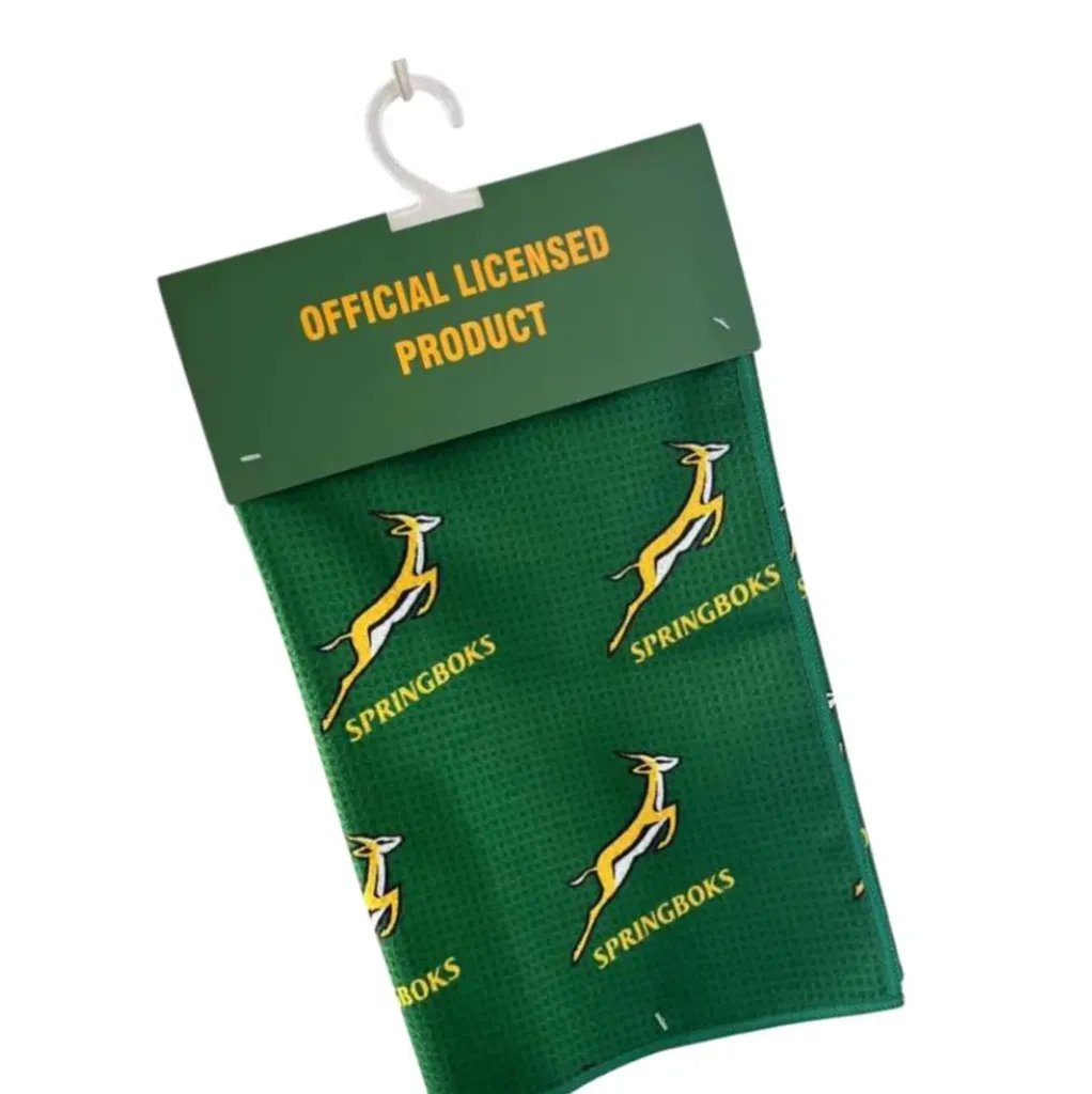 Official Springbok Accessories | Microfiber Printed Towel