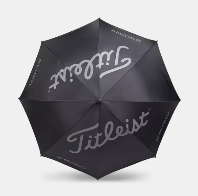 [TA23STSCU-02] Titleist Golf Umbrella | Single Canopy | Black-Charcoal