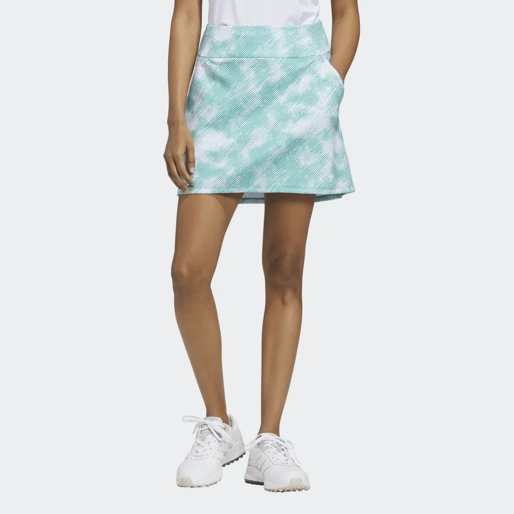 Adidas Womens Golf Skorts | Ultimate 365 Printed | Teal-White