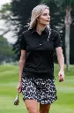 Custom Apparel Womens Golf Shirt | Iconic | Black