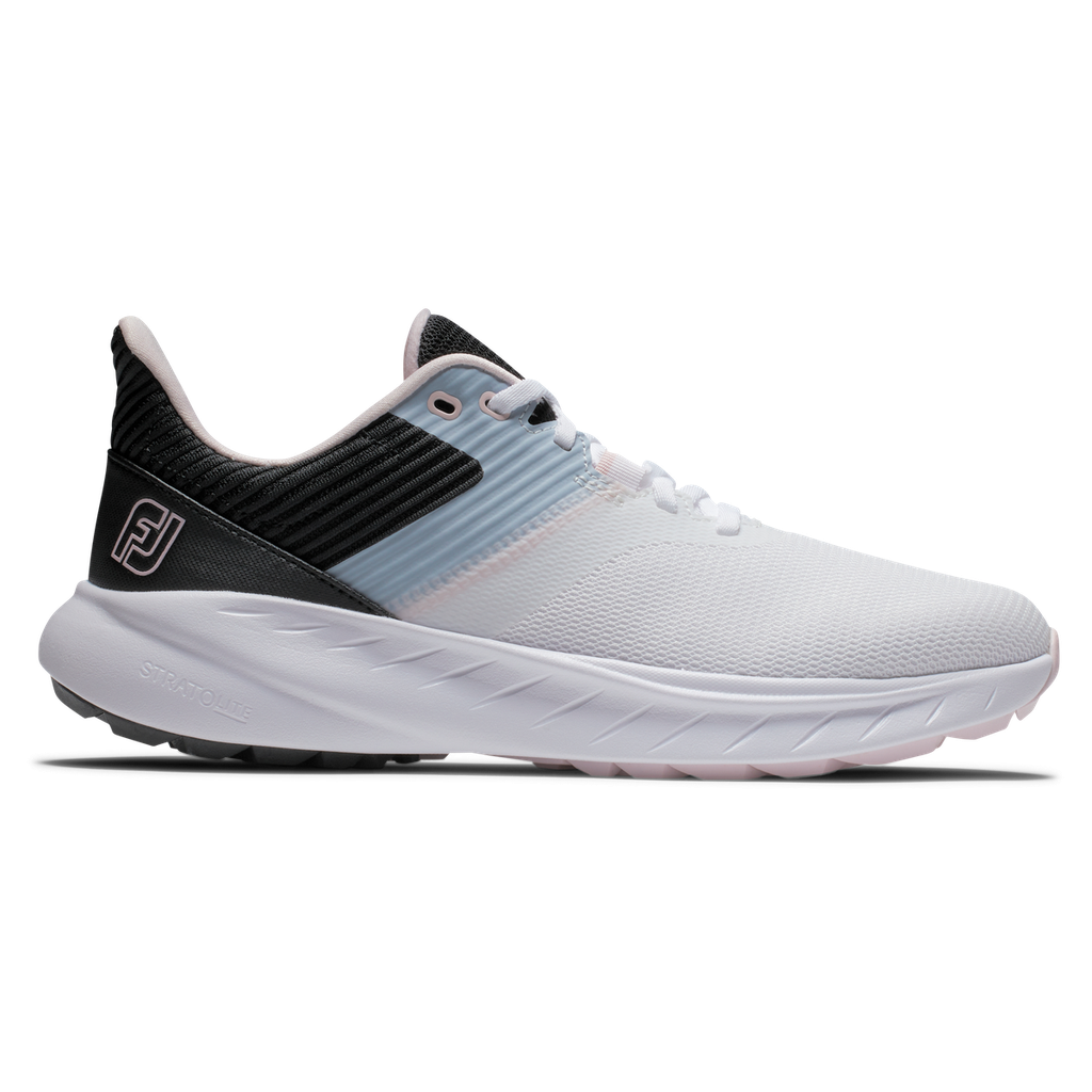 [957191] Footjoy Women's Golf Shoes | Flex XP | Black/Blue/White 5e (UK5)