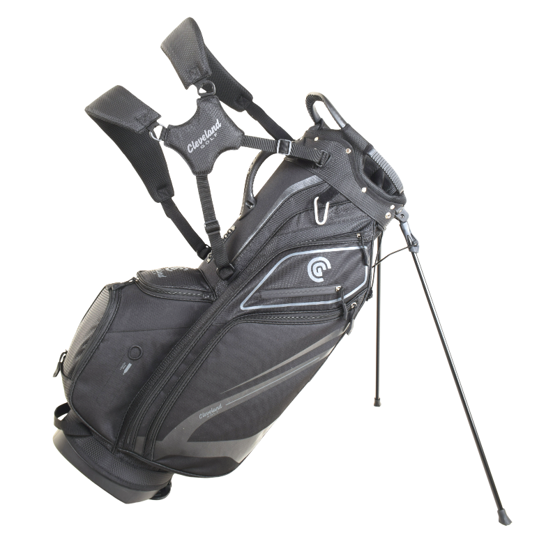 [CSSB003-1] Cleveland Golf Bag | Saturday Stand | Black
