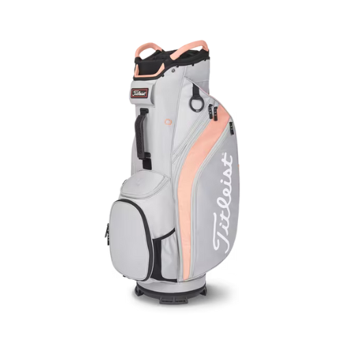 [TB22CT625] Titleist Golf Bag | Cart 14 | Grey/Peach