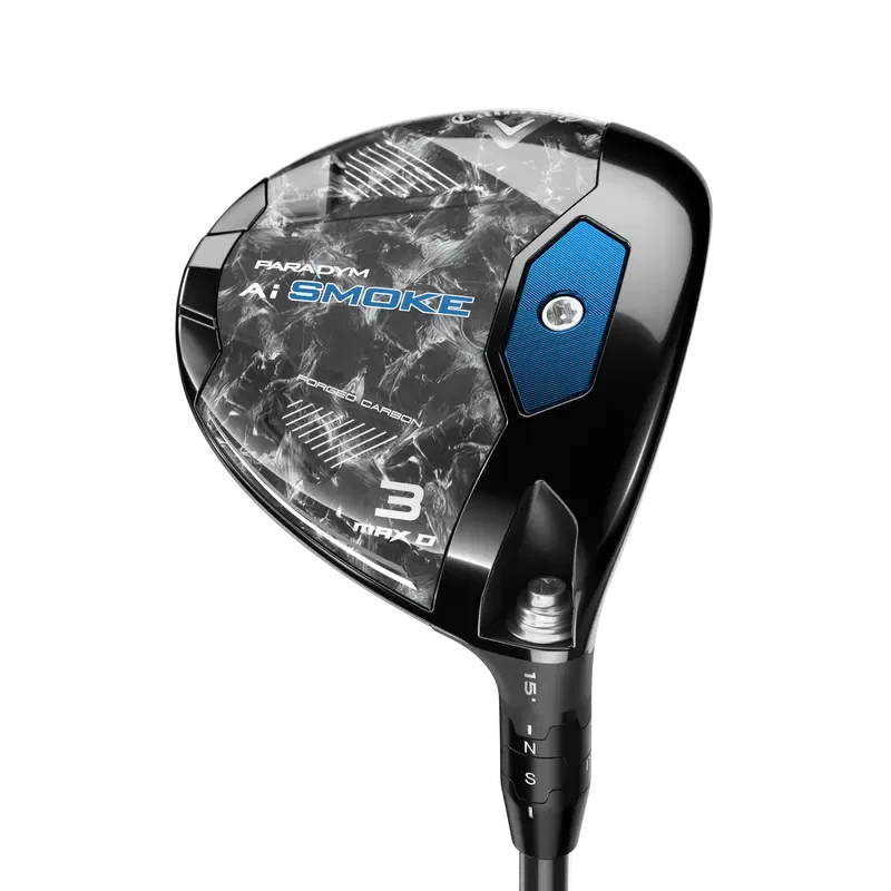 [CPAISMDF01] Callaway Golf Clubs | Fairway Wood | Paradym Ai Smoke Max D (RH Regular, Cypher, #3)