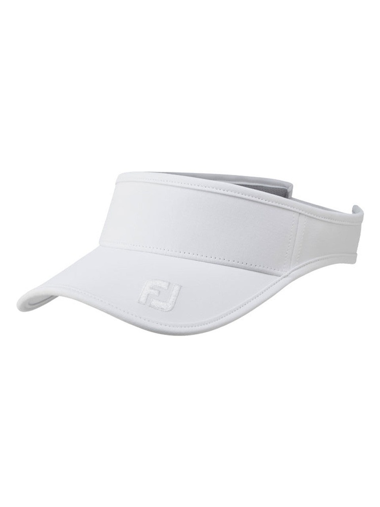 [35722] Footjoy Women's Golf Visor | White