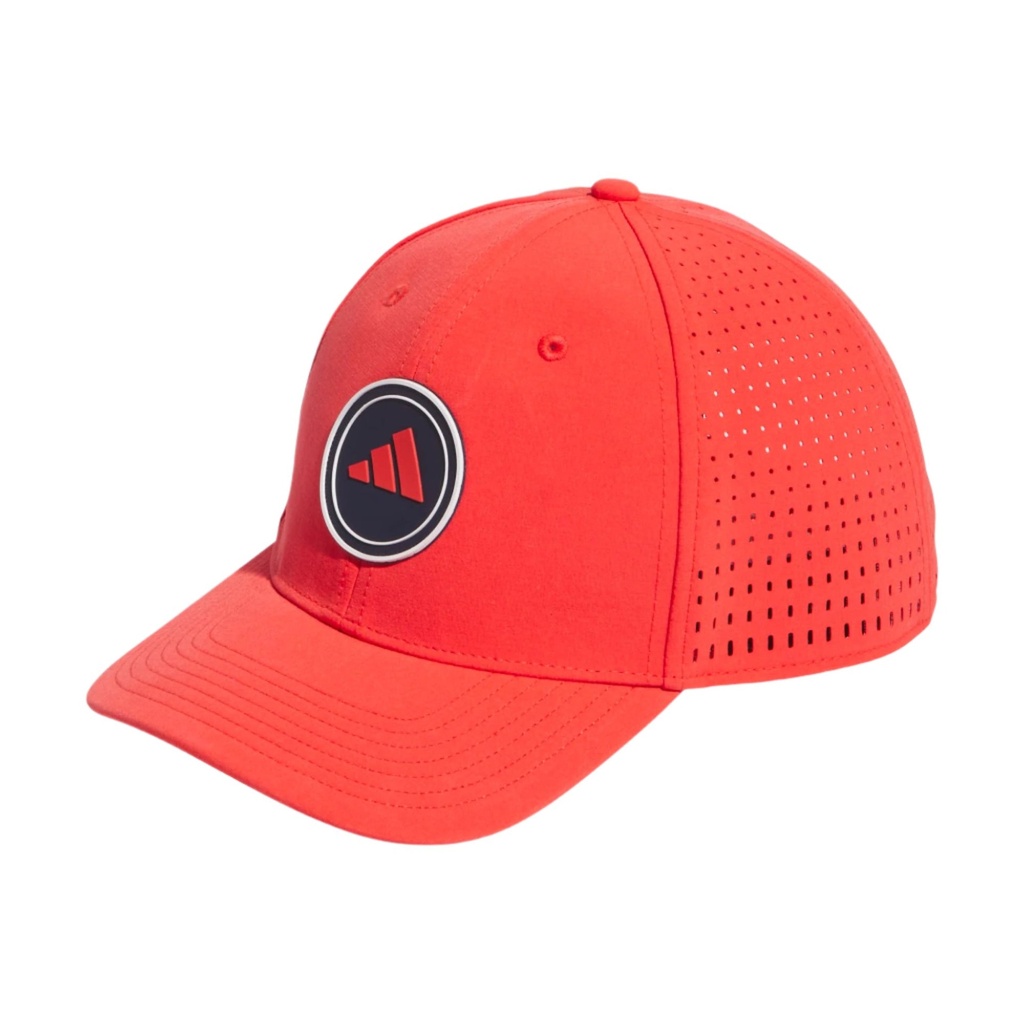 [II3132] Adidas Men's Golf Cap | Hydrophobic | Red