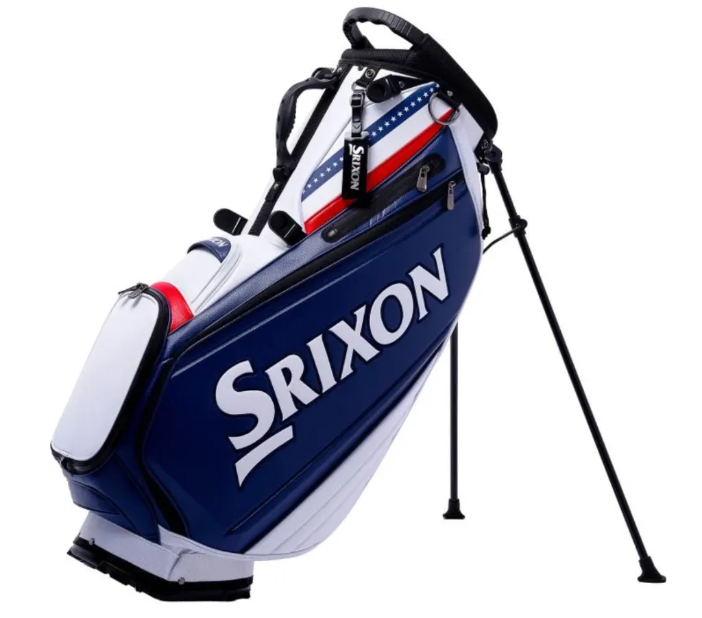 [10377233] Srixon Golf Bag and Headcover | Limited Edition | The US Open 2026 | Tour Stand | Red-White-Blue