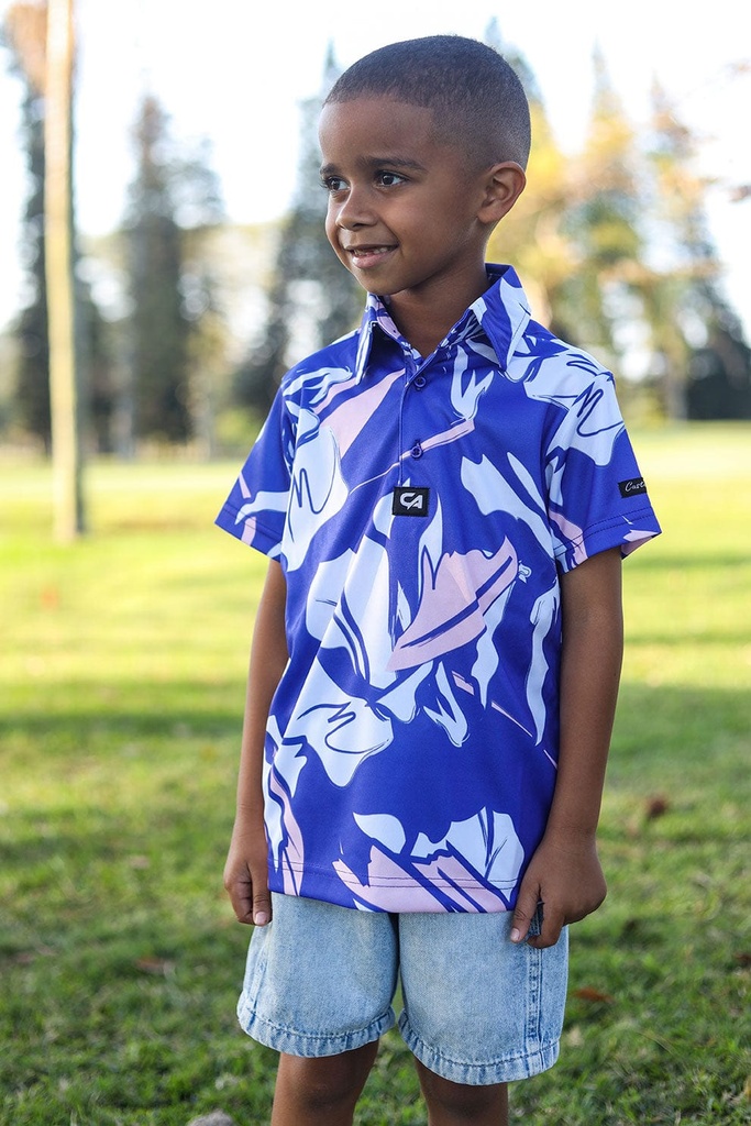 Custom Apparel Junior Golf Shirt | Funky | BB Floral