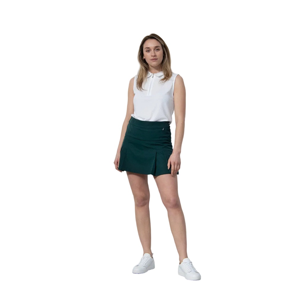 [2001056G1] Daily Sports Women's Golf Skort | Pescara 40cm | Green (S)