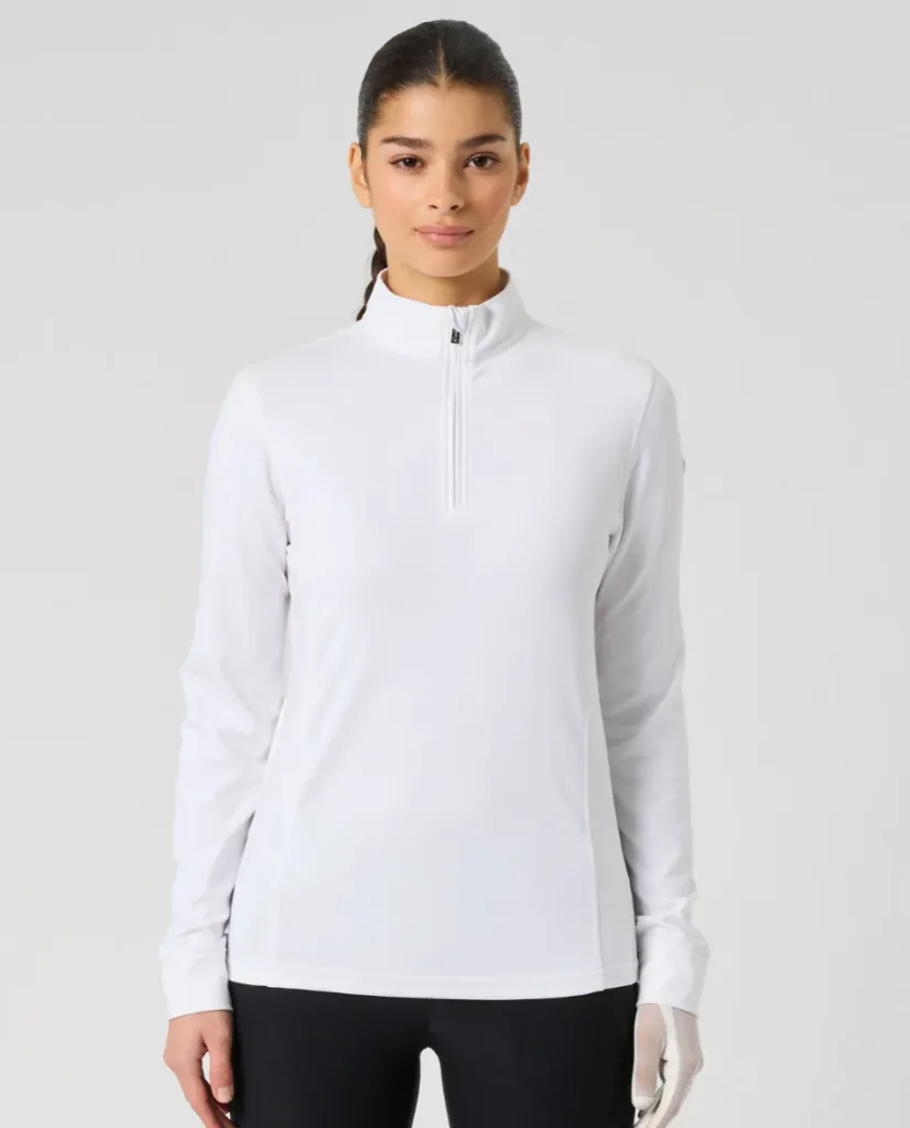 [2304958G51] Daily Sport Womens Golf Shirt | Anna LS | White (S)