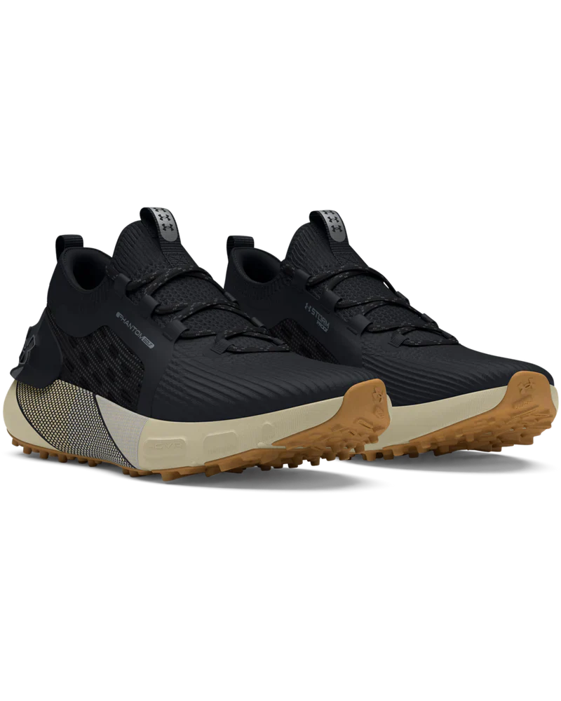 Under Armour Mens Golf Shoes | Phantom | Black-Beige