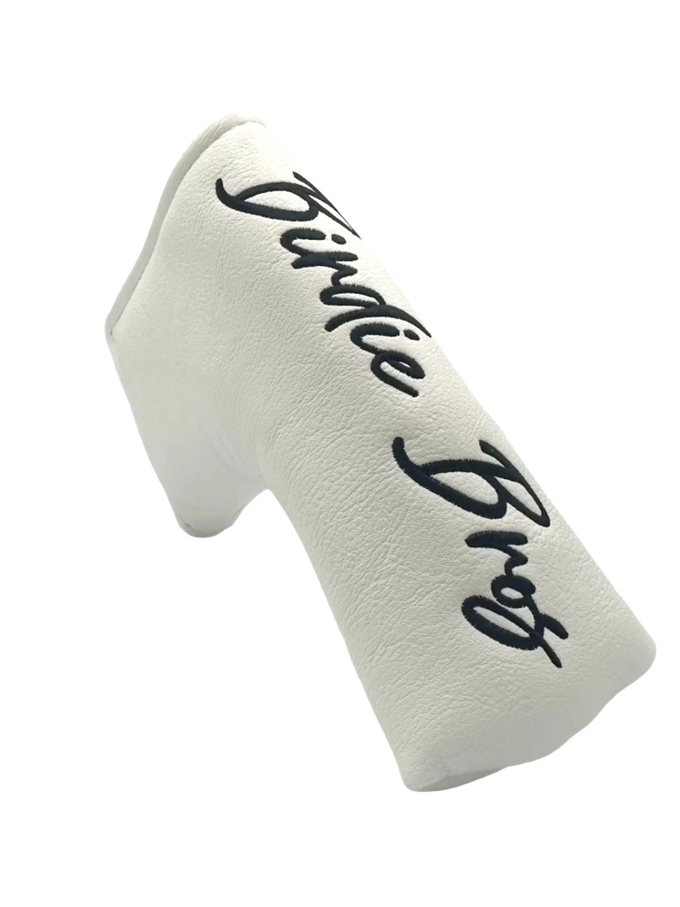 [BBBPW] Birdie Bros Head Covers | Blade Putter | White/Black