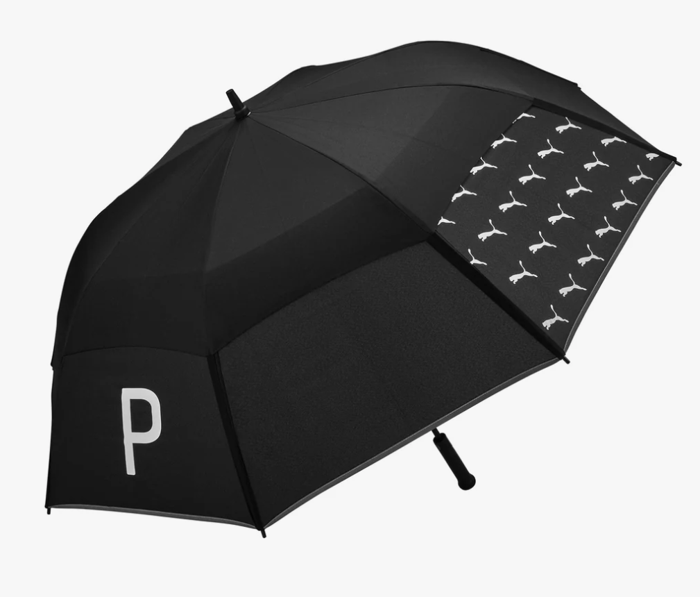 Puma Golf Umbrella | Double Canopy | Black