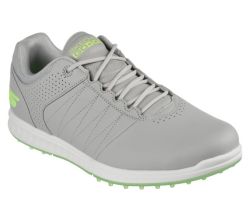 Skechers Mens Golf Shoes | Pivots | Grey-Lime