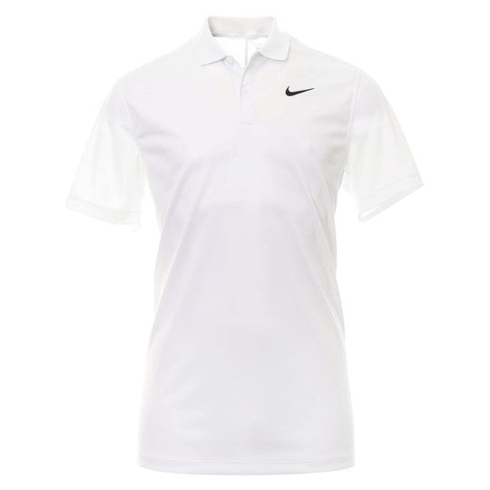 [DH0822100S] Nike Men's Golf Shirt | Dri-fit Victory | White (S)