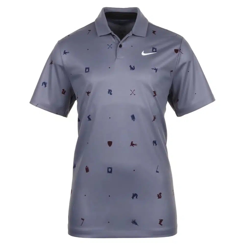 [FQ0426003S] Nike Men's Golf Shirt | Tour Icon | Carbon (S)