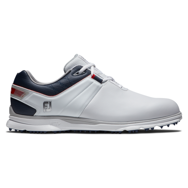 FOOTJOY MENS GOLF SHOES | PRO SL | WHITE-NAVY-RED