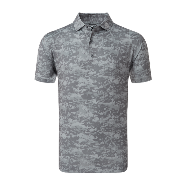 [80006XS] FOOTJOY MEN'S GOLF SHIRTS | EU CLOUD | CAMO LAVA (XS)