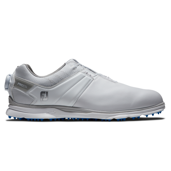 [53085] FOOTJOY MENS GOLF SHOES | PRO SL BOA | WHITE-GREY (UK7)