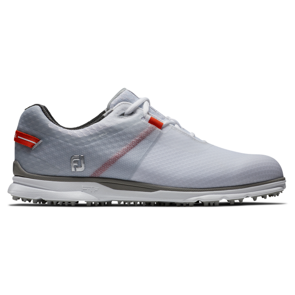 [53853080] FOOTJOY MEN'S GOLF SHOES | PRO SL | WHITE/GREY/ORANGE (UK7)