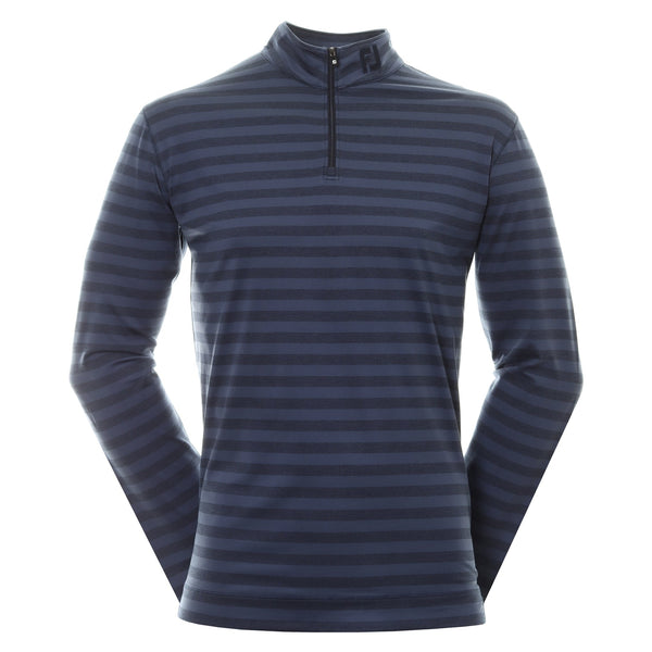 FOOTJOY MEN'S GOLF JERSEY | STRIPED | NAVY