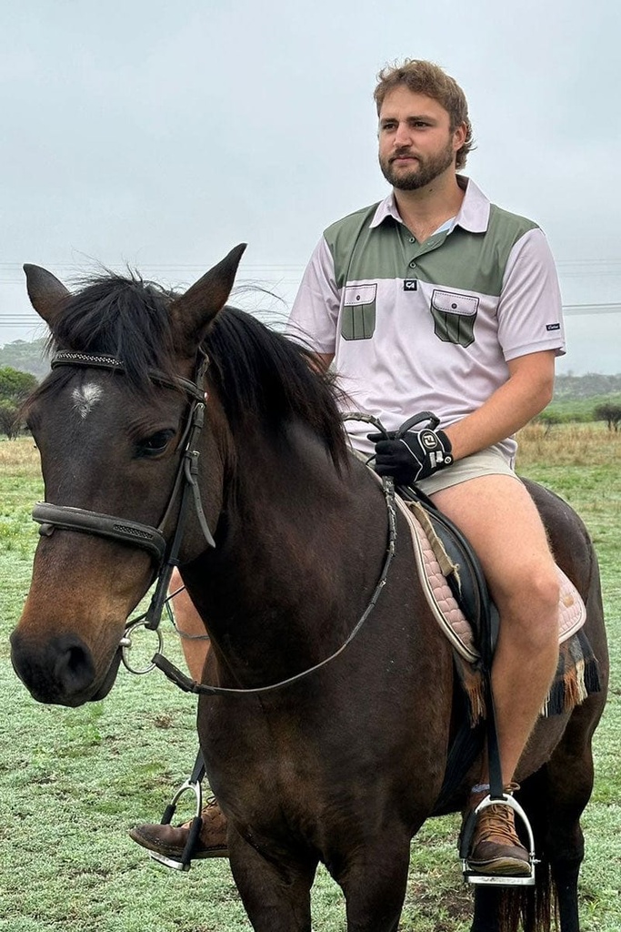 Custom Apparel Men's Funky Golf Shirt | The Farmer ff