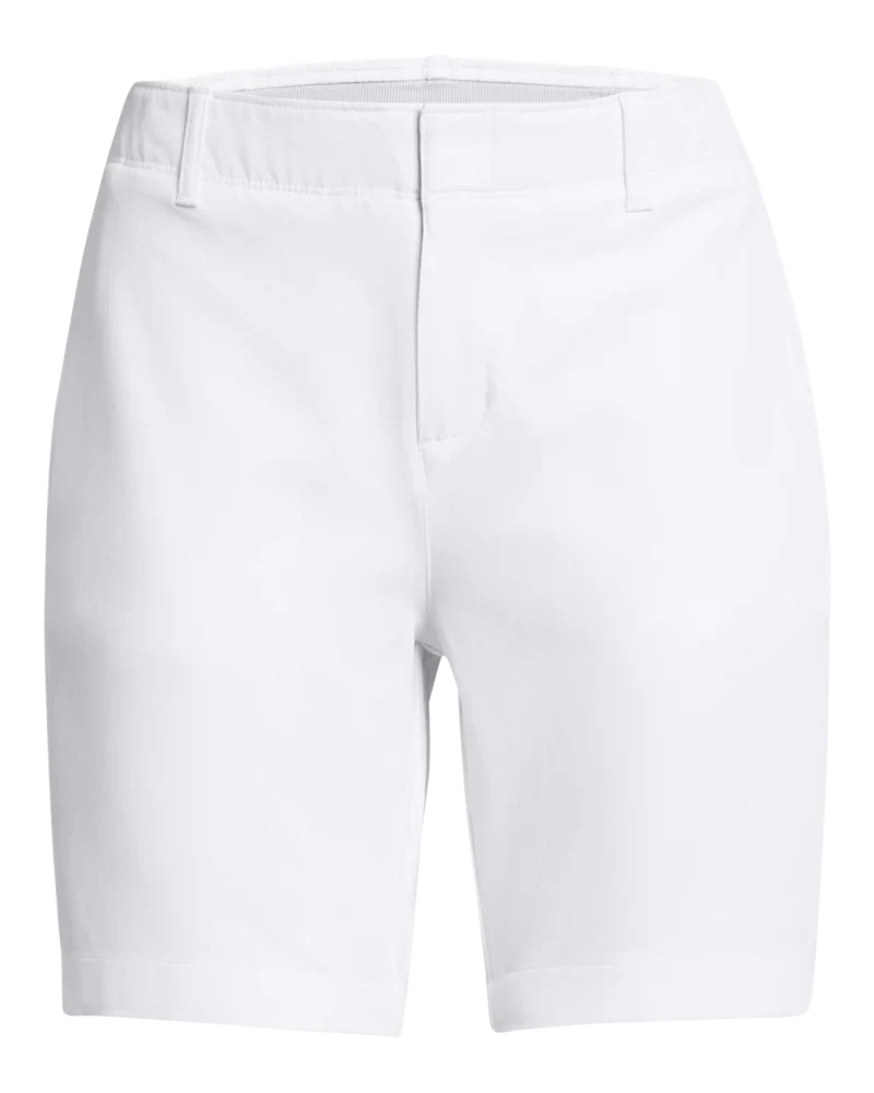 [13836161006] Under Armour Women's Golf Shorts | Drive 7'' | White (6)