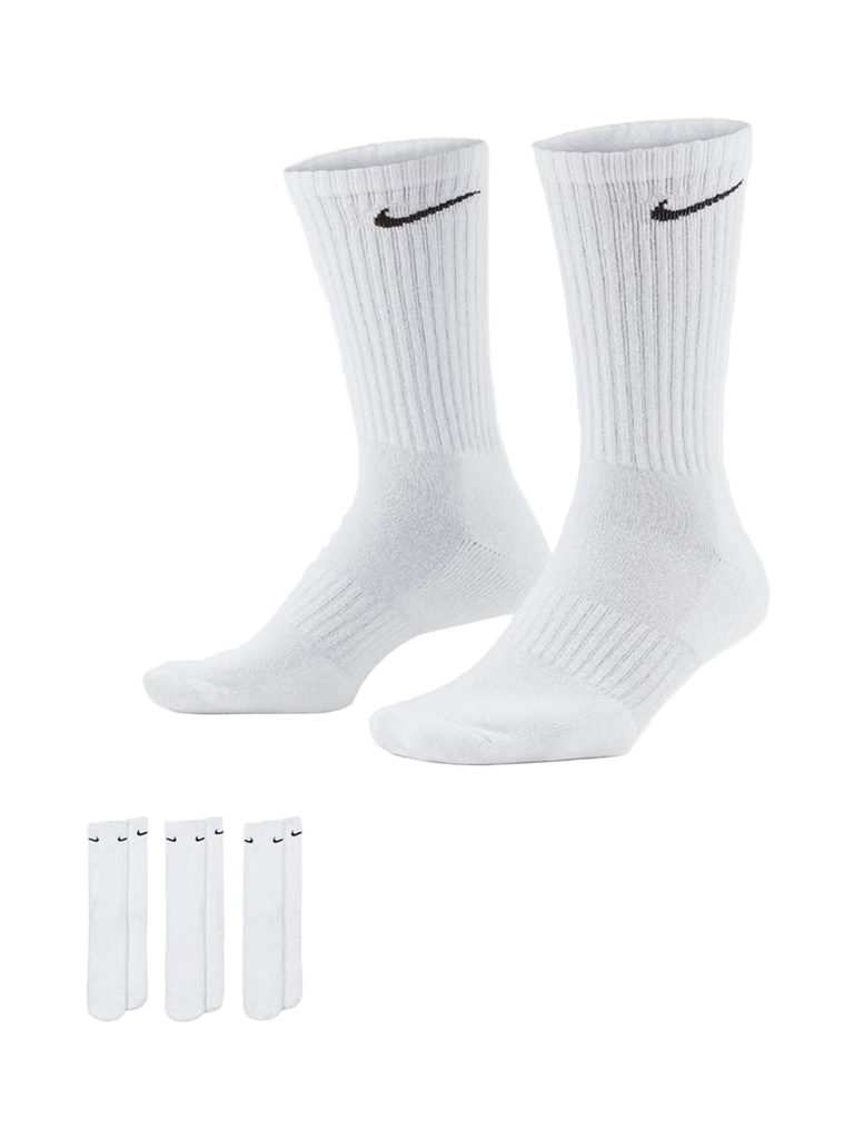 Nike Men's Socks | Cushioned | White/Black